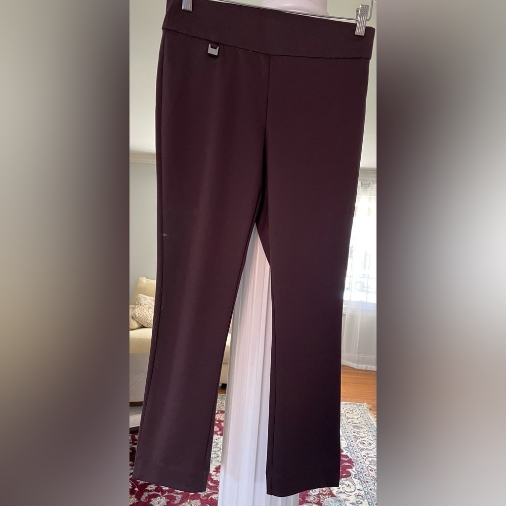 Presswick& Moor petite women. MP pull - on pants/ legging in Brown.new no tag - Picture 1 of 3
